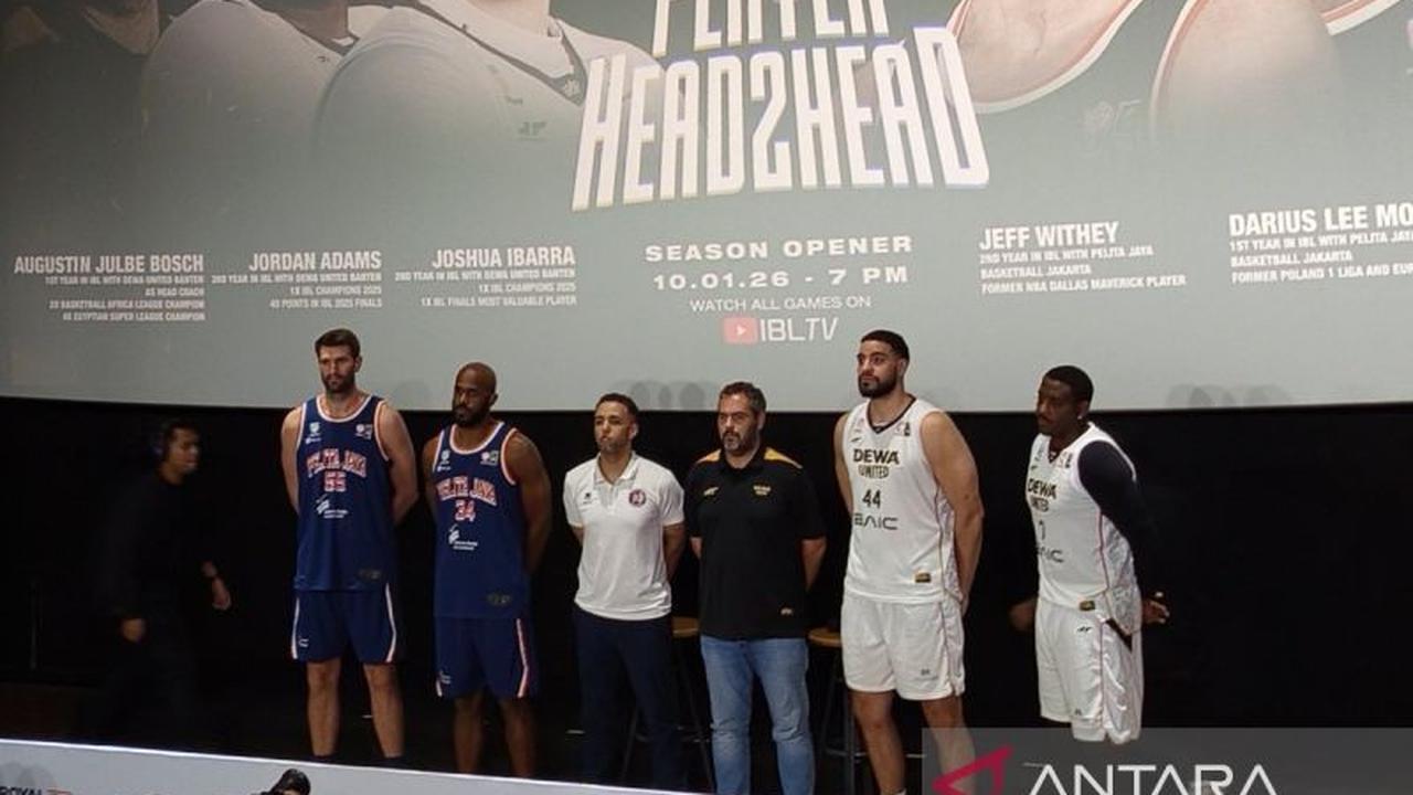 Roster Dewa United Banten IBL 2026 Resmi Dirilis, Siap Arungi Kompetisi