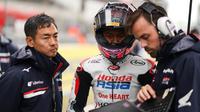 Veda Ega Pratama, Moto3 Prancis 2026. (Dok. Honda Team Asia)