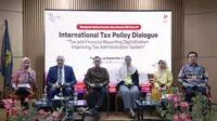 Acara International Tax Policy Dialogue, yang bertema Tax and Financial Reporting Digitalization: Improving Tax Administration System. Dok UI