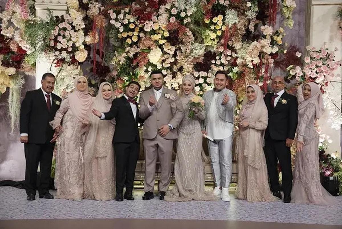 7 Momen Artis Hadiri Acara Ngunduh Mantu Yislam Jaidi, Elegan dan Diwarnai Hiburan