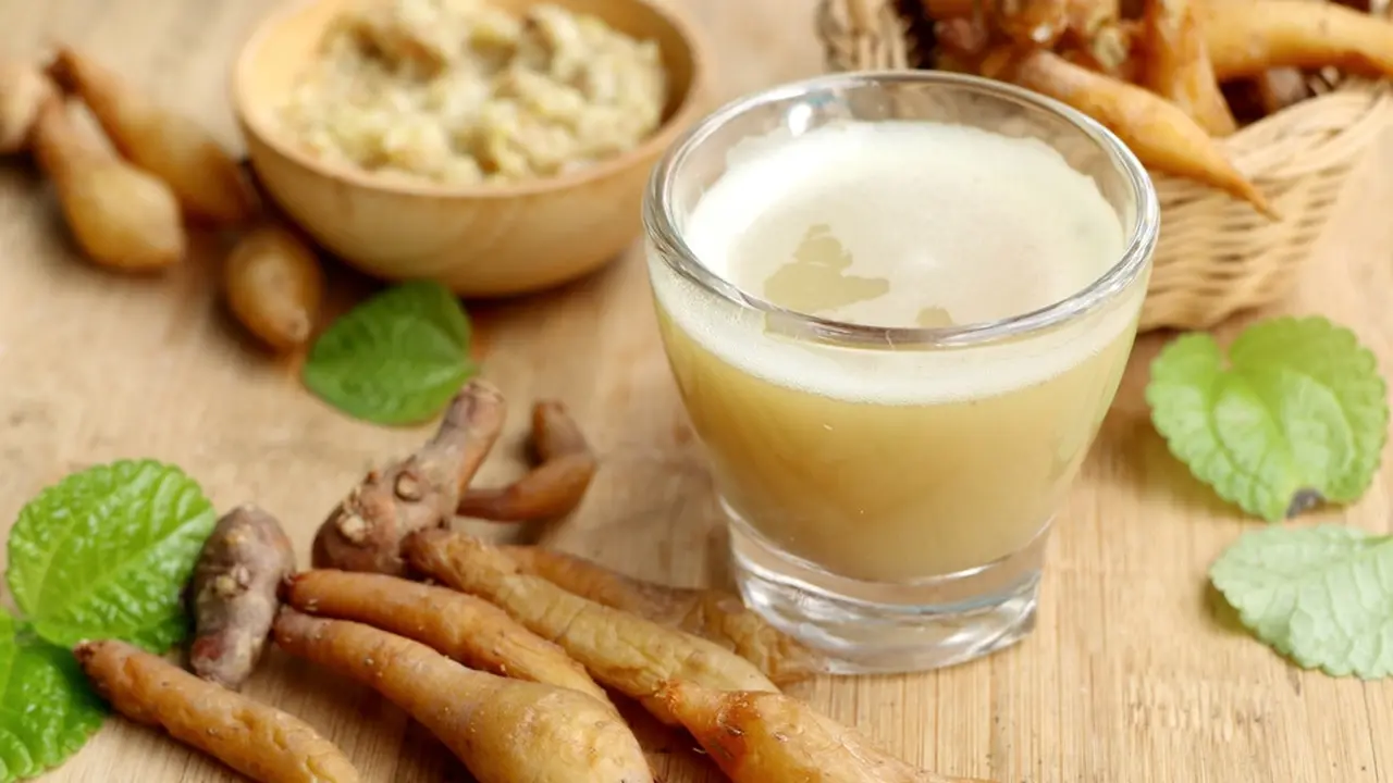 teh jamu temu kunci