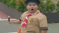 Perkenalkan Fairel, Bocah Menggemaskan yang Melongo Lihat Jokowi Naik Moge