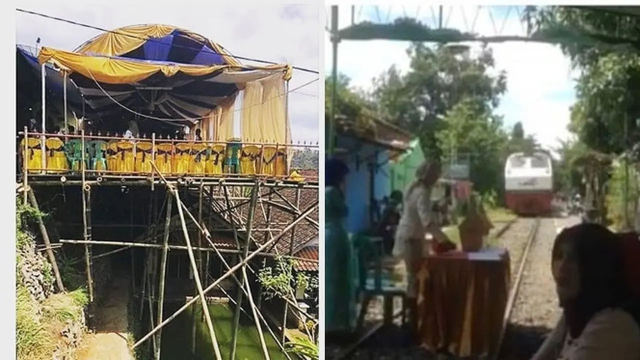 6 Tempat Nikahan Ini Anti-mainstream, Bikin Geleng Kepala
