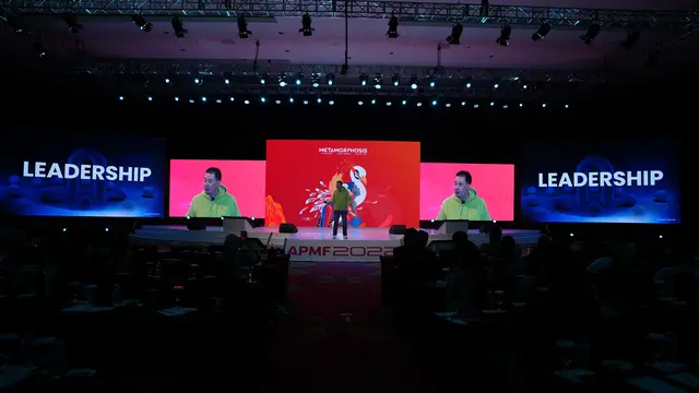 Chairman APMF, Andi Sadha, memberikan kata sambutan pada APMF 2022 (Dok: Dokumentasi APMF 2022)