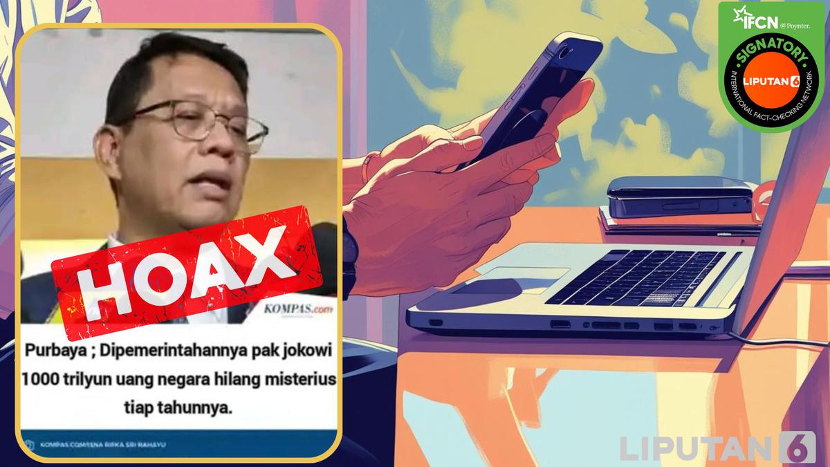 Cek Fakta: Hoaks Menkeu Purbaya Sebut Uang Negara 1000 T Hilang saat Pemerintahan Jokowi