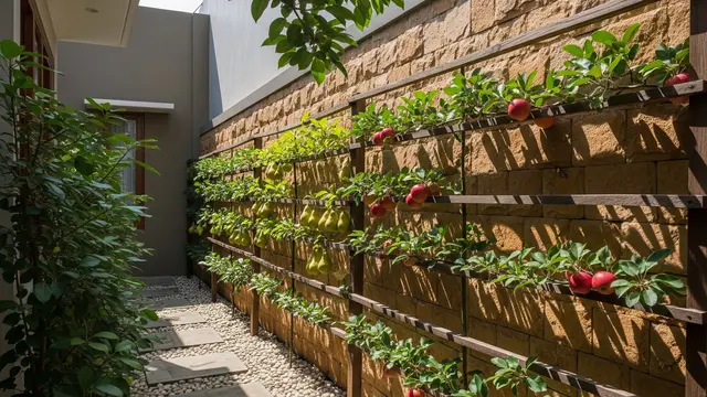 Menanam Pohon Buah dengan Teknik Espalier