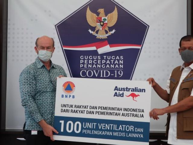 Bantuan 100 Ventilator Non Invasif Dari Australia Untuk Penanganan