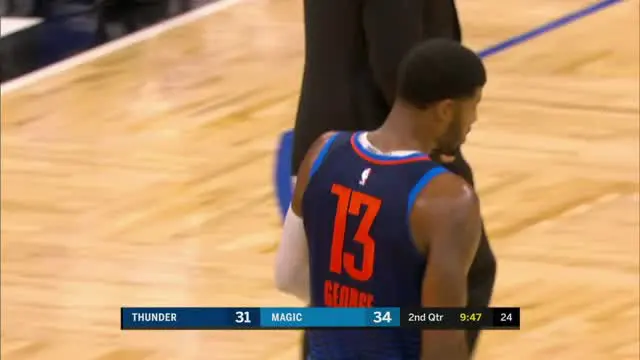 VIDEO : GAME RECAP NBA 2017-2018, Magic 121 Vs Thunder 108