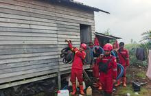 Manggala Agni Riau Menginap di Rumah Warga, Percepat Pemadaman Karhutla 80 Hektare di Bengkalis
