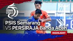 Berita Video, Highlights Pertandingan PSIS Semarang Vs Persiraja Banda Aceh pada Sabtu (18/9/2021)