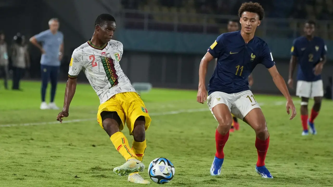 Prancis U-17 vs Mali U-17