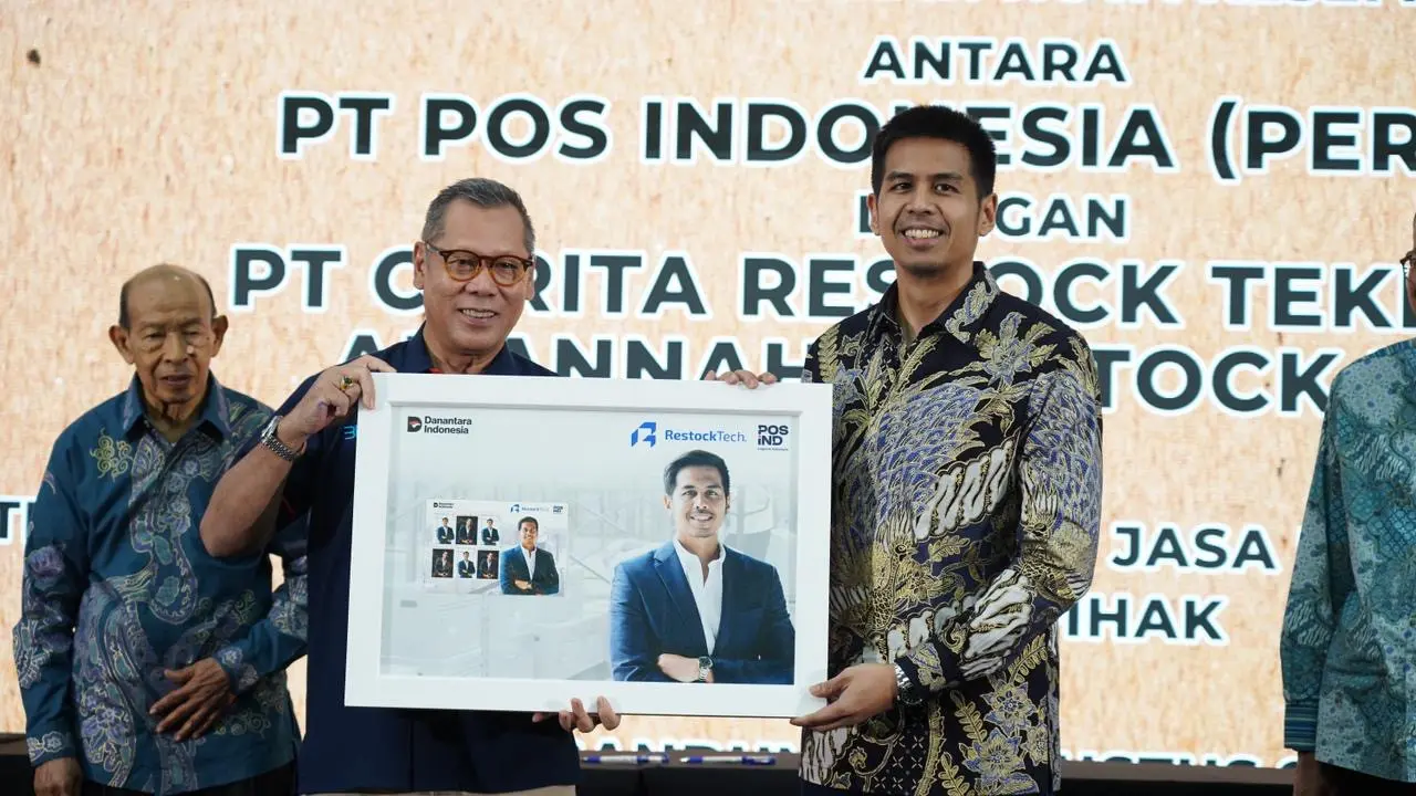 RestockTech resmi berkolaborasi dengan Pos Indonesia dan Pos Properti