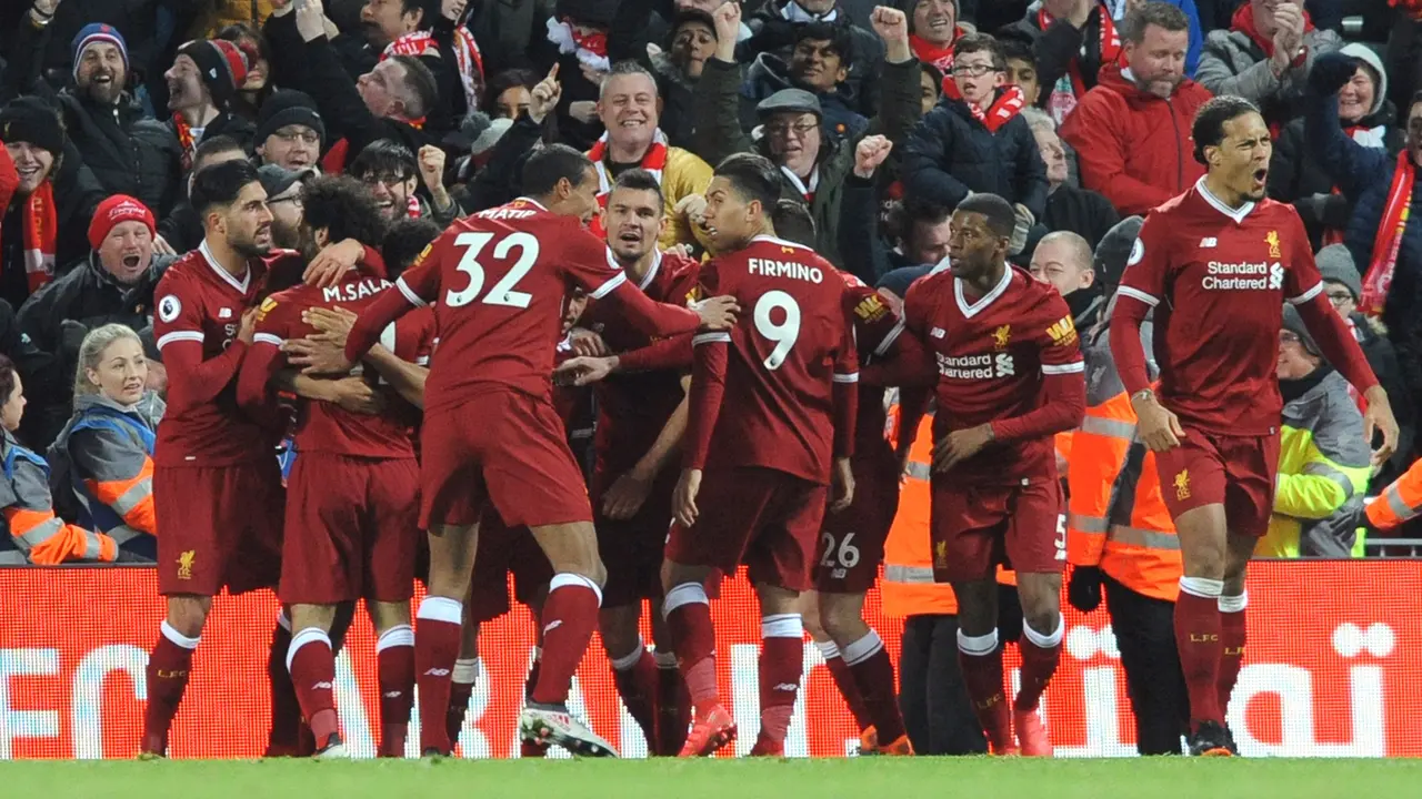 Liverpool Lawan Tottenham, Gol di Masa Injury Time Membuat Laga Berakhir Seri