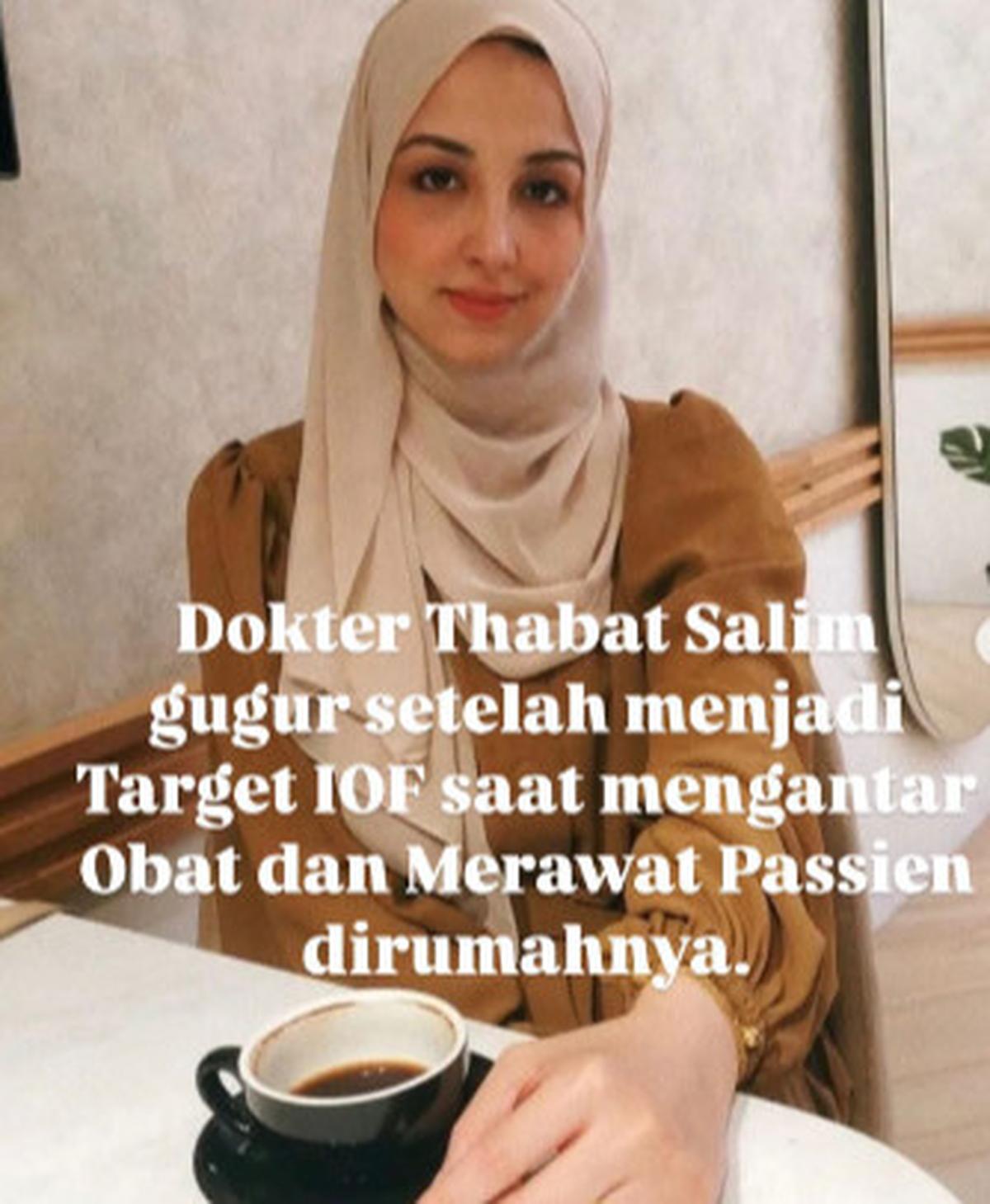 Sosok 'Bidadari' Dokter di Gaza Tewas Dibom