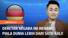 Sejak Piala Dunia pertama tahun 1930 di Uruguay, sudah 21 kali ajang sepak bola akbar ini digelar. Selanjutnya, Qatar akan menjadi tuan rumah. Lalu siapa saja negara yang meraih trofi Piala Dunia terbanyak?