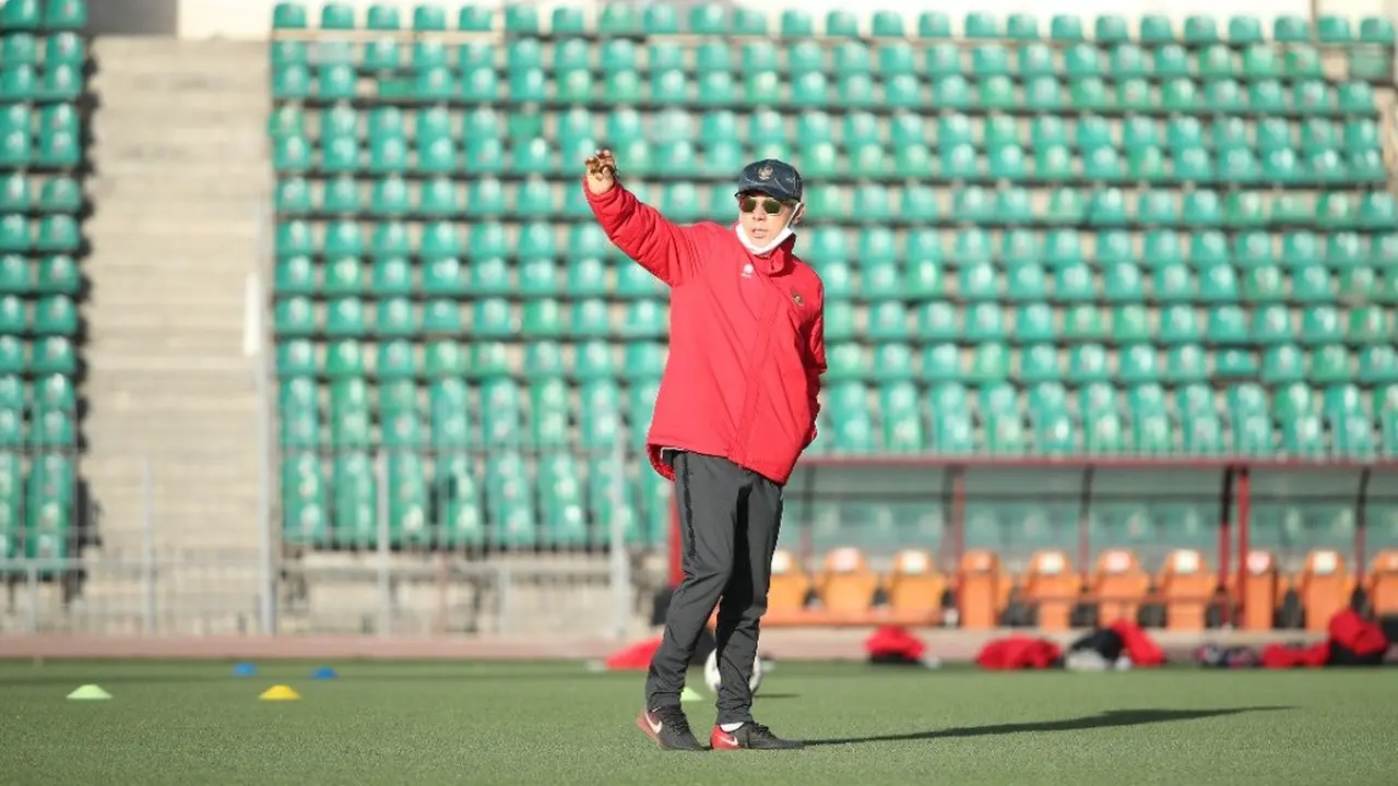 Pelatih Timnas Indonesia U-23, Shin Tae-yong.