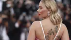 Scarlett Johansson berpose untuk fotografer setibanya di pemutaran perdana film 'Asteroid City' pada Cannes Film Festival ke-76 di Cannes, Prancis selatan, Selasa (23/5/2023). (Photo by Vianney Le Caer/Invision/AP)