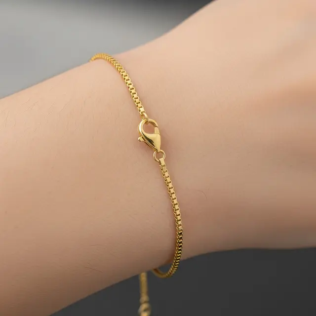 Model Gelang Emas Tipis yang Lagi Tren (Image by Gemini AI)