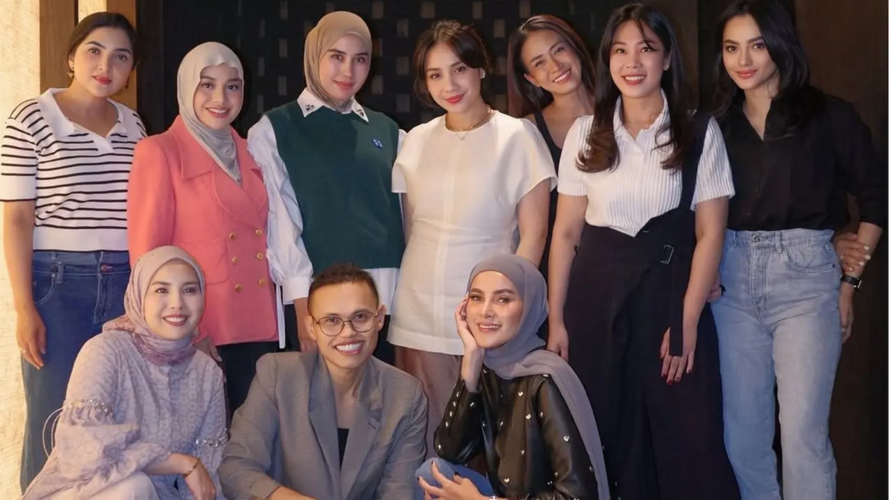 Kumpul Bareng, Gaya Smart Casual ala Geng Cendol dari Nagita Slavina hingga Paula Verhoeven yang Bisa Jadi Inspirasi