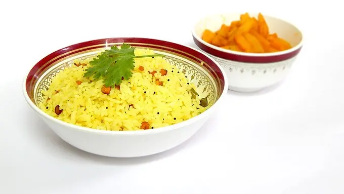 Nasi Kuning - Image by amarnath jaganathan from Pixabay