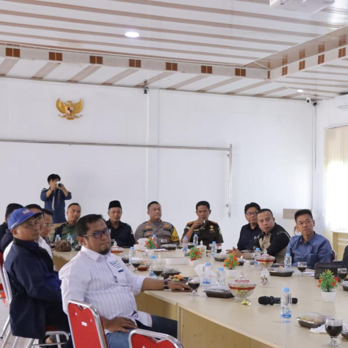 Coffee Morning, Kapolres Rohil Minta Timses Paslon Dingin Suasana di Rohil
