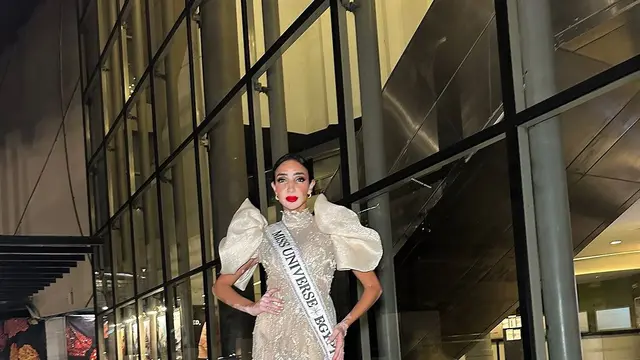 Potret Cantik Logina Salah, Miss Universe Mesir Pertama yang Curi Perhatian