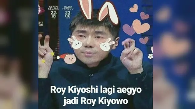 Plesetan receh meme Roy Kiyoshi.