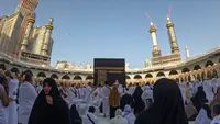 Ribuan jemaah haji Indonesia sudah mulai memasuki Kota Makkah dan melaksanakan umrah haji atau umrah wajib. (MCH PPIH ARAB SAUDI 2023)