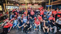Komunitas Indomanutd Jakarta. (Bola.com/Indomanutd Jakarta)