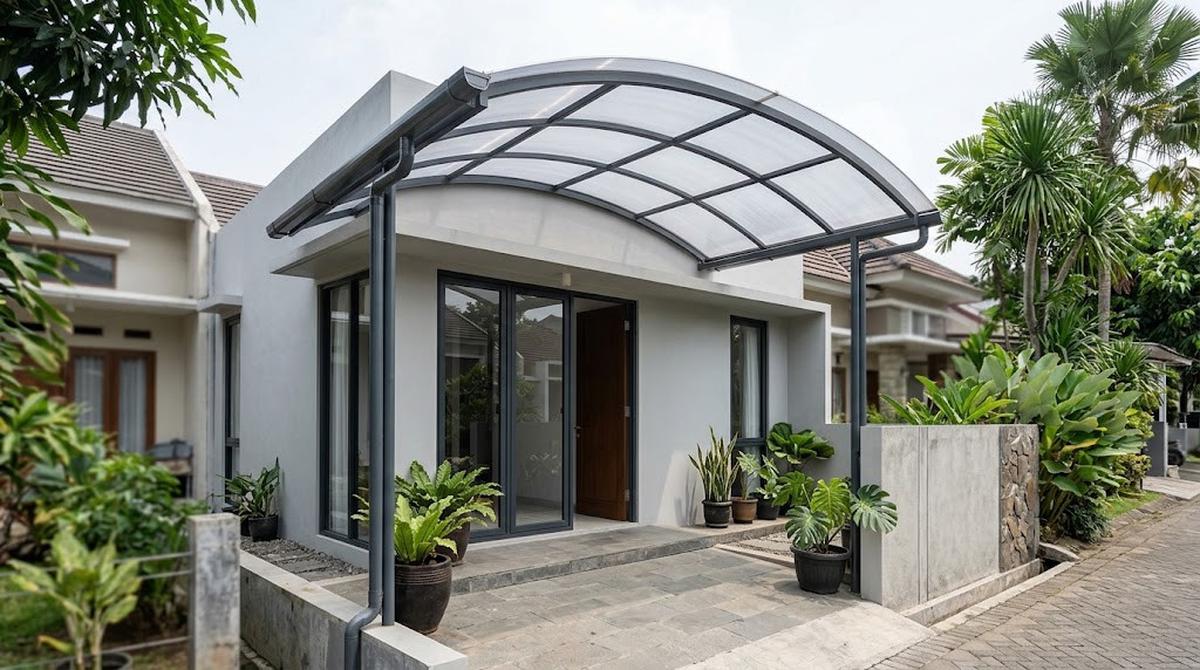 Kanopi Model Melengkung