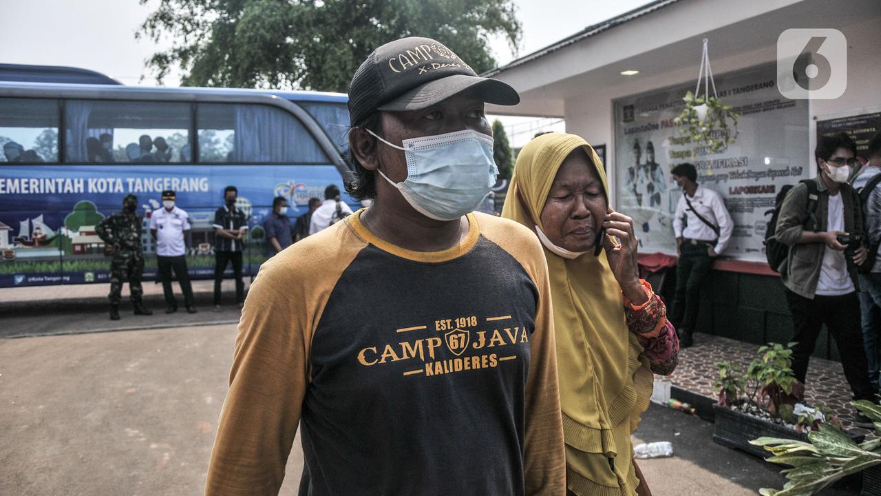 Duka Keluarga Korban Kebakaran Datangi Lapas Tangerang