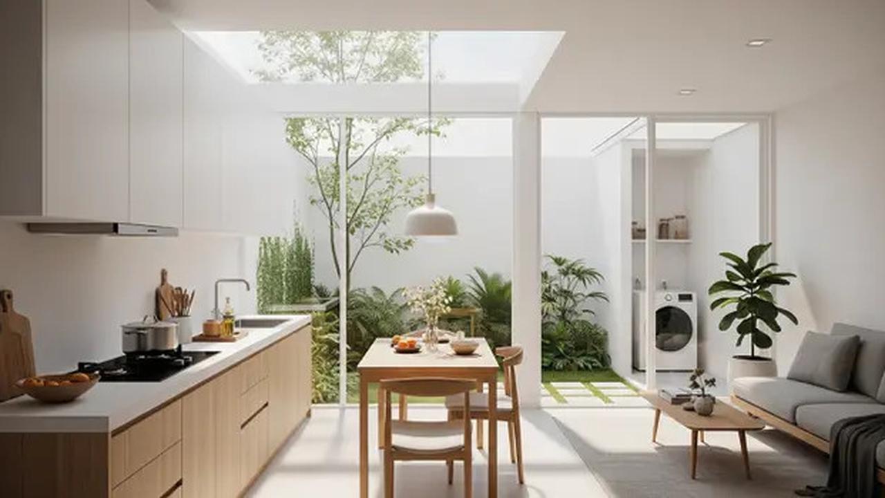 8 Model Dapur Minimalis dan Ruang Tamu Menyatu Tanpa Sekat, Cocok untuk Rumah Tipe 36