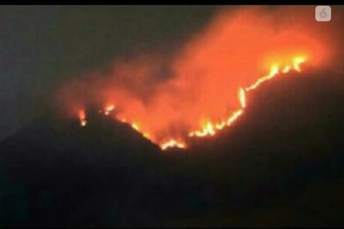 sumbing terbakar