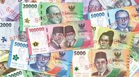 Mata uang rupiah tahun emisi 2022.