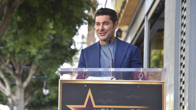 Zac Efron pada 11 Desember 2023. (Jordan Strauss/Invision/AP)