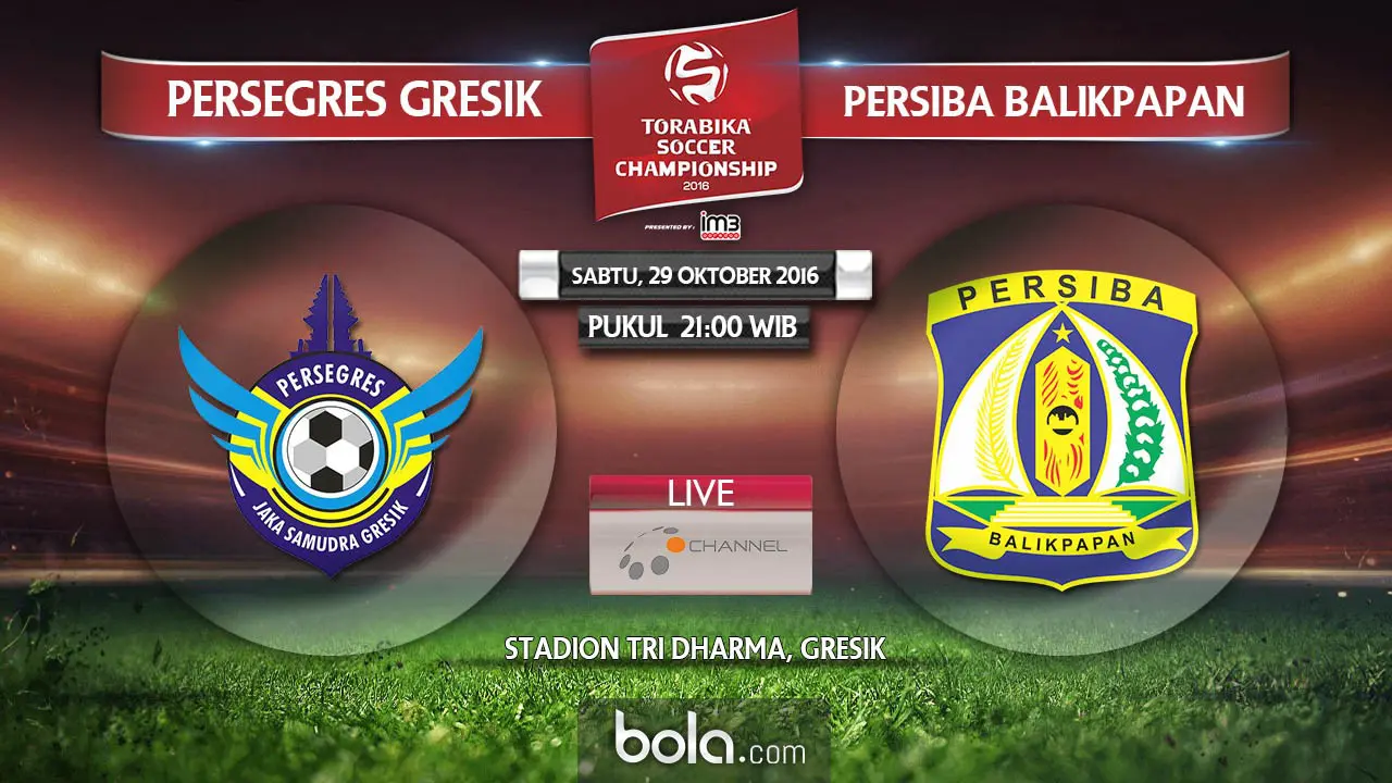 Persegres Gresik United Vs Persiba Balikpapan