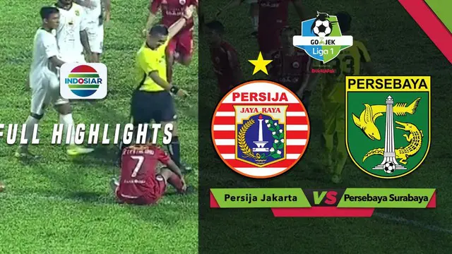 VIDEO: Highlights Liga 1 2018, Persija Vs Persebaya 1-1