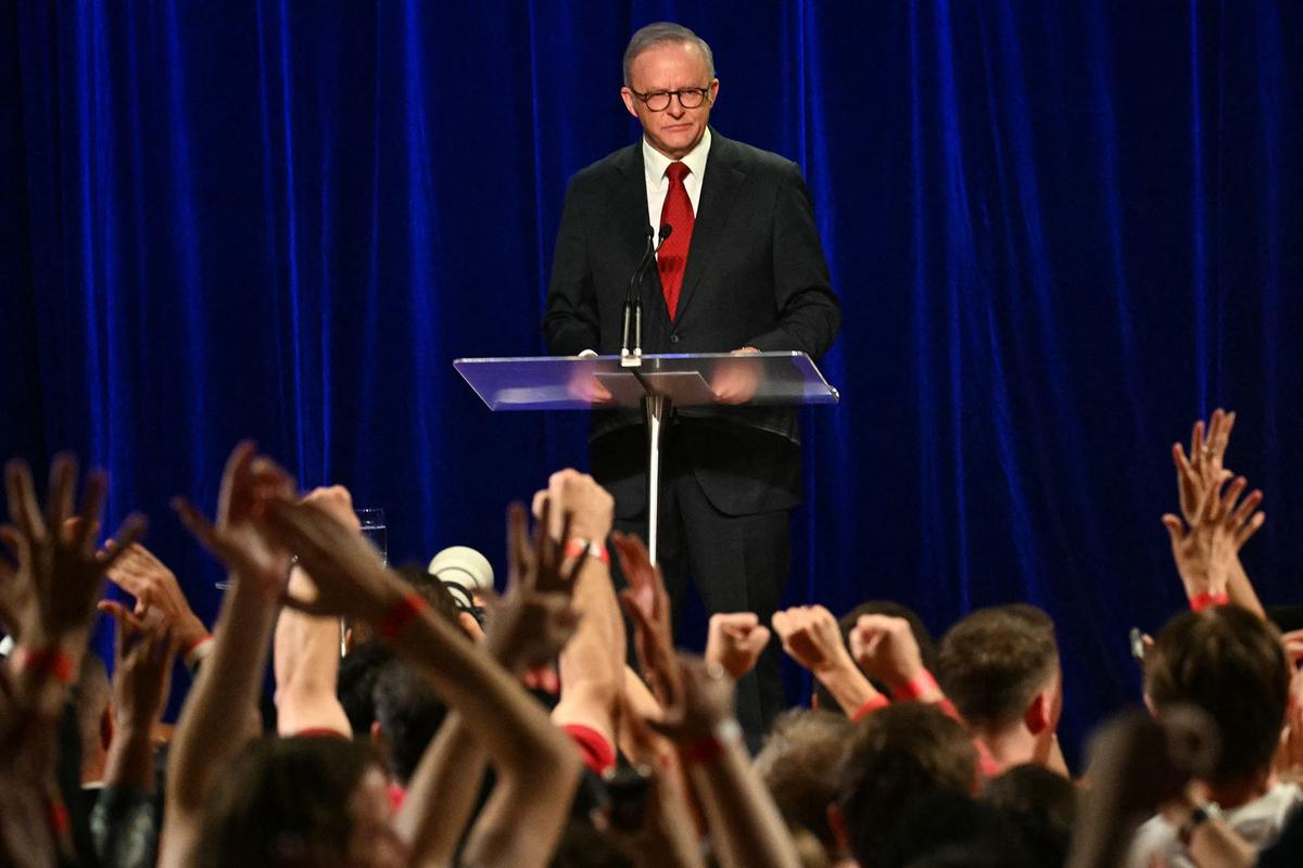 FOTO: Anthony Albanese Kembali Pimpin Australia Usai Partai Buruh Memenangkan Pemilu 2025