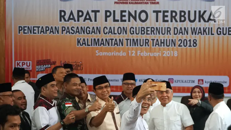 4 Pasang Cagub-Cawagub Siap Berkompetisi di Pilkada Kaltim 2018