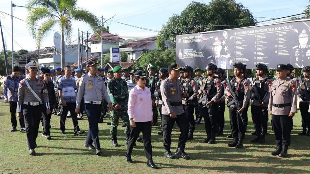 Polres Singkawang Kerahkan 150 Personel untuk Pengamanan Mudik Idulfitri 2026