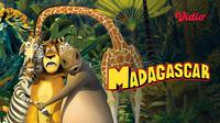 Film Madagascar merupakan salah satu film kartun yang diproduksi oleh studio DreamWorks. (Dok. Vidio)