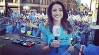 Presenter Manchester City TV, Natalie Paweleck. (dok Instagram/Natalie Paweleck)