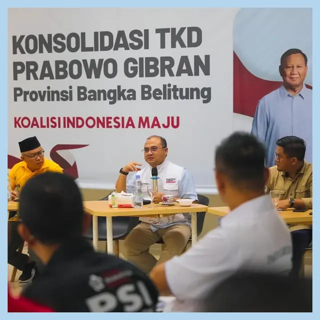 Ketua TKD Prabowo Gibran Provinsi Bangka Belitung, Erzaldi Rosman.