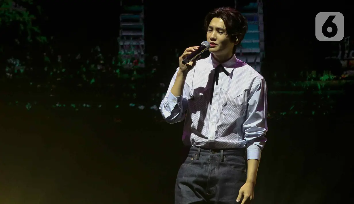 Banyak momen tak terlupakan yang diberikan Park Hyung Sik kepada penggemarnya. (Liputan6.com/Herman Zakharia)
