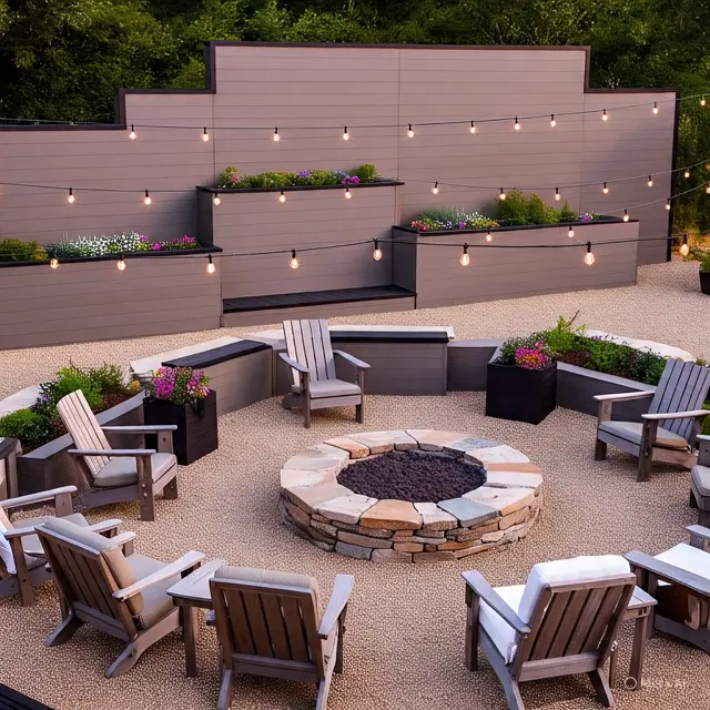 Model Taman Batu Kerikil