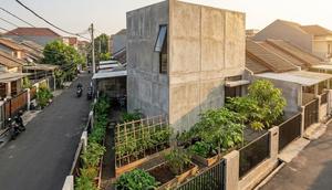 Model Rumah Kecil dengan Halaman Luas untuk Berkebun (Foto: AI)