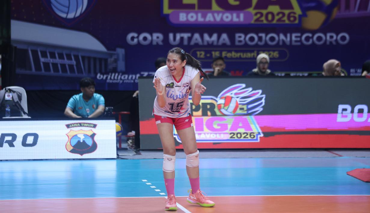 Namun, kolektivitas permainan yang diperagakan anak asuh Danai Sriwatcharamethakul justru menjadi kunci perlawanan sengit di lapangan. (Dok. PBVSI)