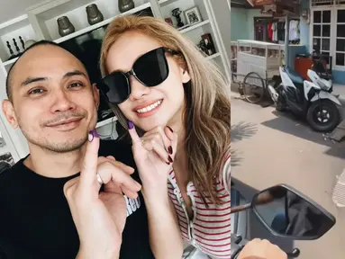 BCL Nyoblos Pilkada 2024 Bareng Suami, ke TPS Naik Motor (Foto: Instagram/ itsmebcl)