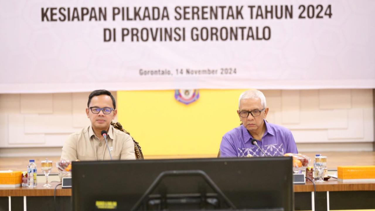 Wamendagri Bima Arya Ajak Pemprov Gorontalo Jaga Stabilitas Politik & Keamanan di Pilkada