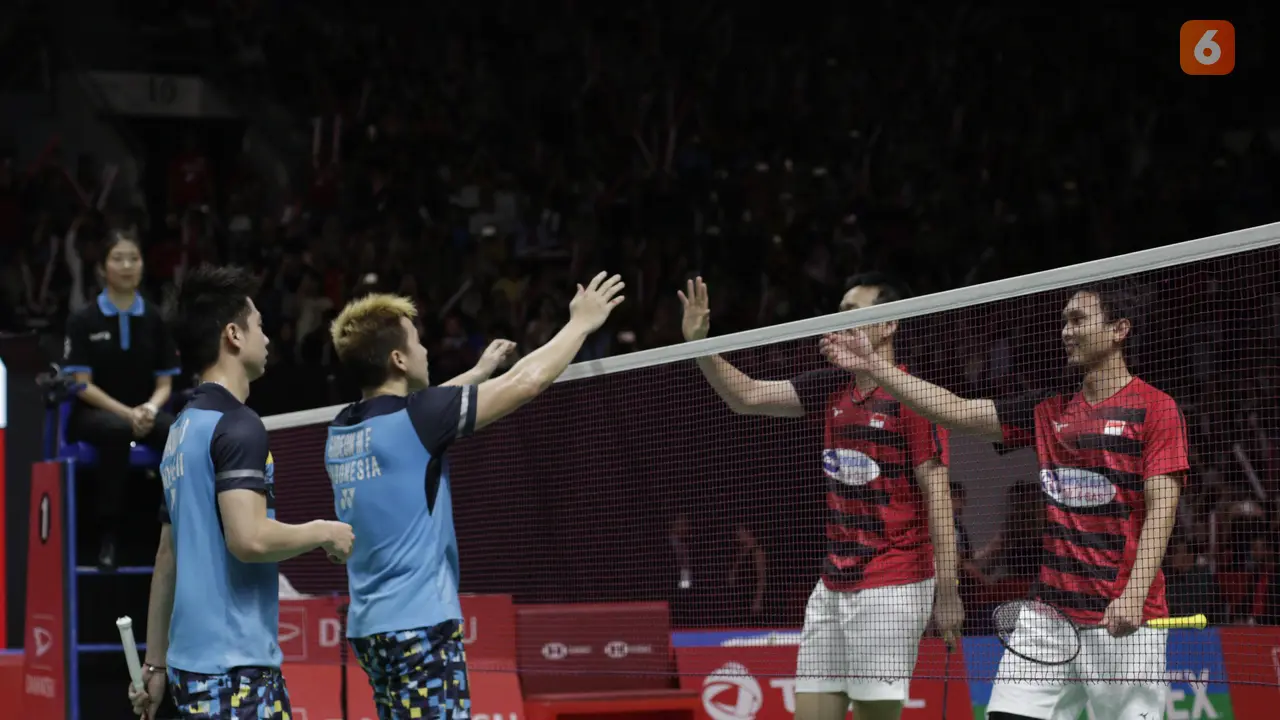 Kevin Sanjaya Sukamuljo/Marcus Fernaldi Gideon, Mohammad Ahsan/Hendra Setiawan, Indonesia Masters 2019